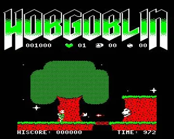 Hobgoblin (198x)(David Parsons) screen shot game playing